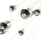 Cwi Lighting Perrier 13 Light Multi Light Pendant With Chrome Finish 5444P24C-R - alternate 4